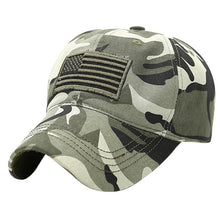 Load image into Gallery viewer, Unisex  Special Tactical Operator Forces USA Flag Patch Snapback baseball cap