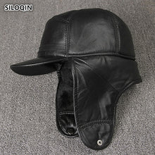 Load image into Gallery viewer, Leather Hat High Quality Sheepskin