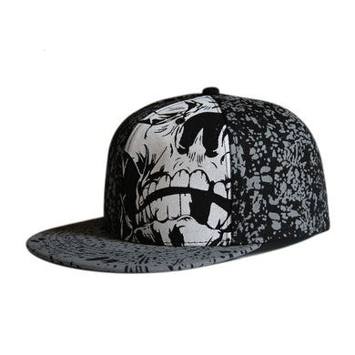 Full close hip hop skull cap