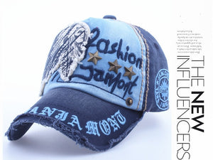Cotton Fashion Embroidery Antique Style Baseball Cap