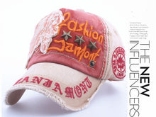 Load image into Gallery viewer, Cotton Fashion Embroidery Antique Style Baseball Cap