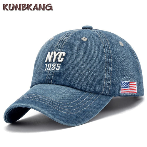 NYC Denim Baseball Cap