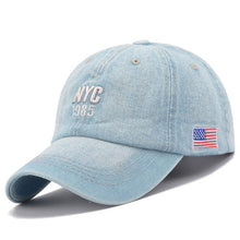 Load image into Gallery viewer, NYC Denim Baseball Cap