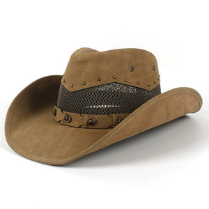 Cowboy Hat Women-Men Western Cowboy Hat (Caps Size 58CM)
