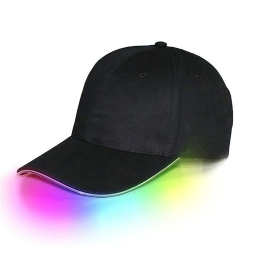 LED Multi Colored Light Up Baseball Cap